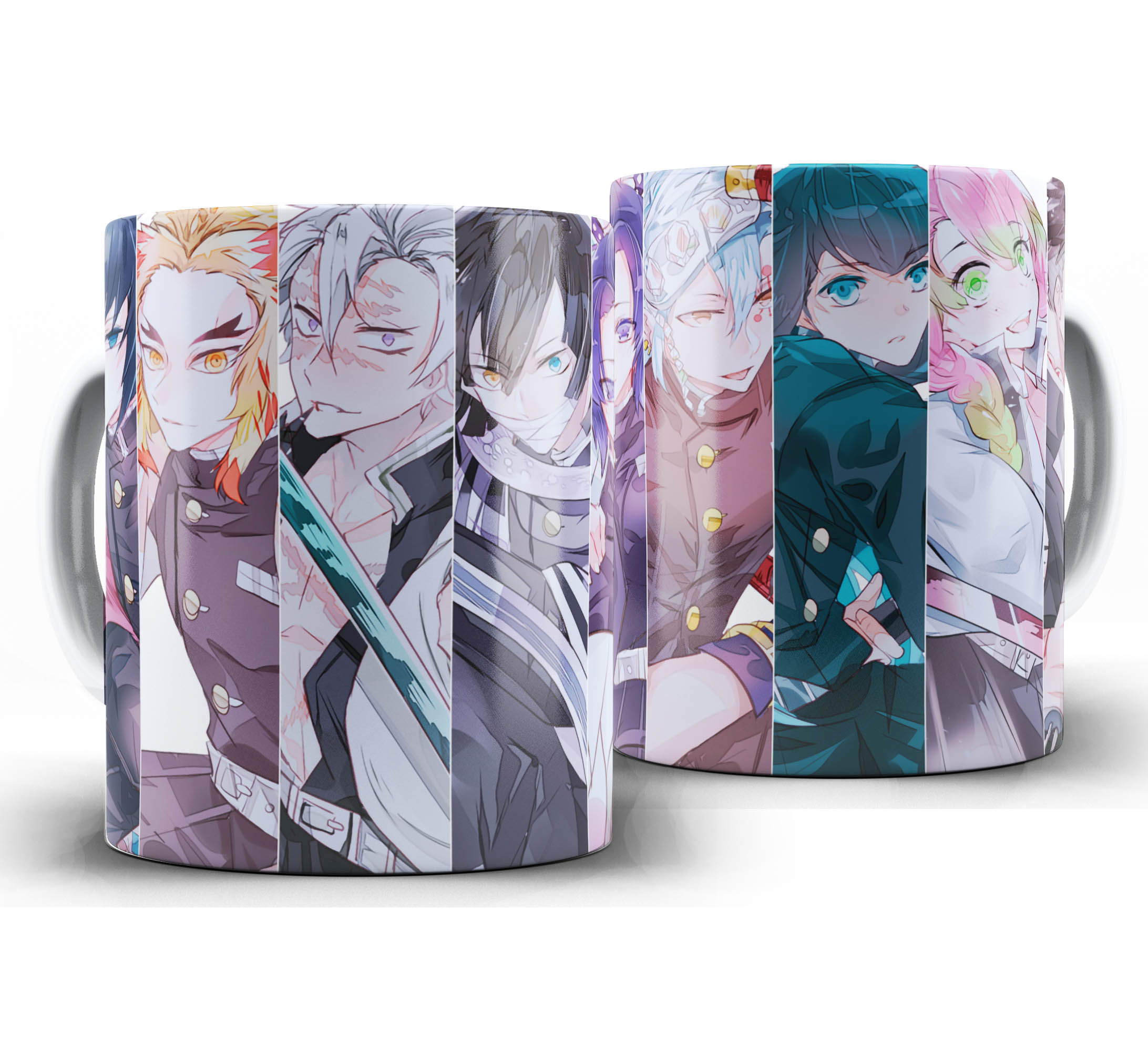 Caneca Anime - Demon Slayer Kimetsu no Yaiba W20 - Hashiras